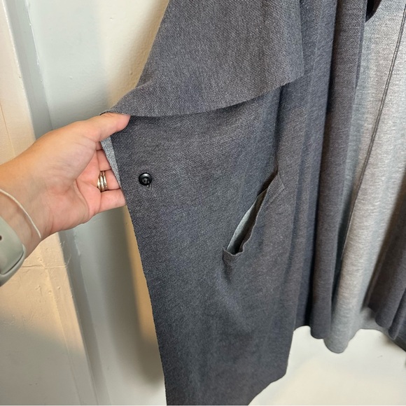 LULULEMON- After Asana Wrap Convertible Scarf Shawl Cardigan Cashmere Bamboo - Picture 4 of 7